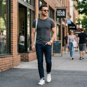 Men's Slim Fit Casual Tshirt