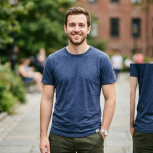 Men's Casual Cotton Tshirt